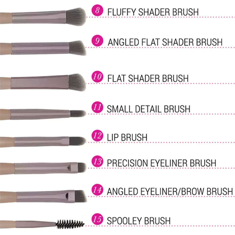مجموعة فرش BH Cosmetics لافيش إليغانس - 15 قطعة thumbnail 4