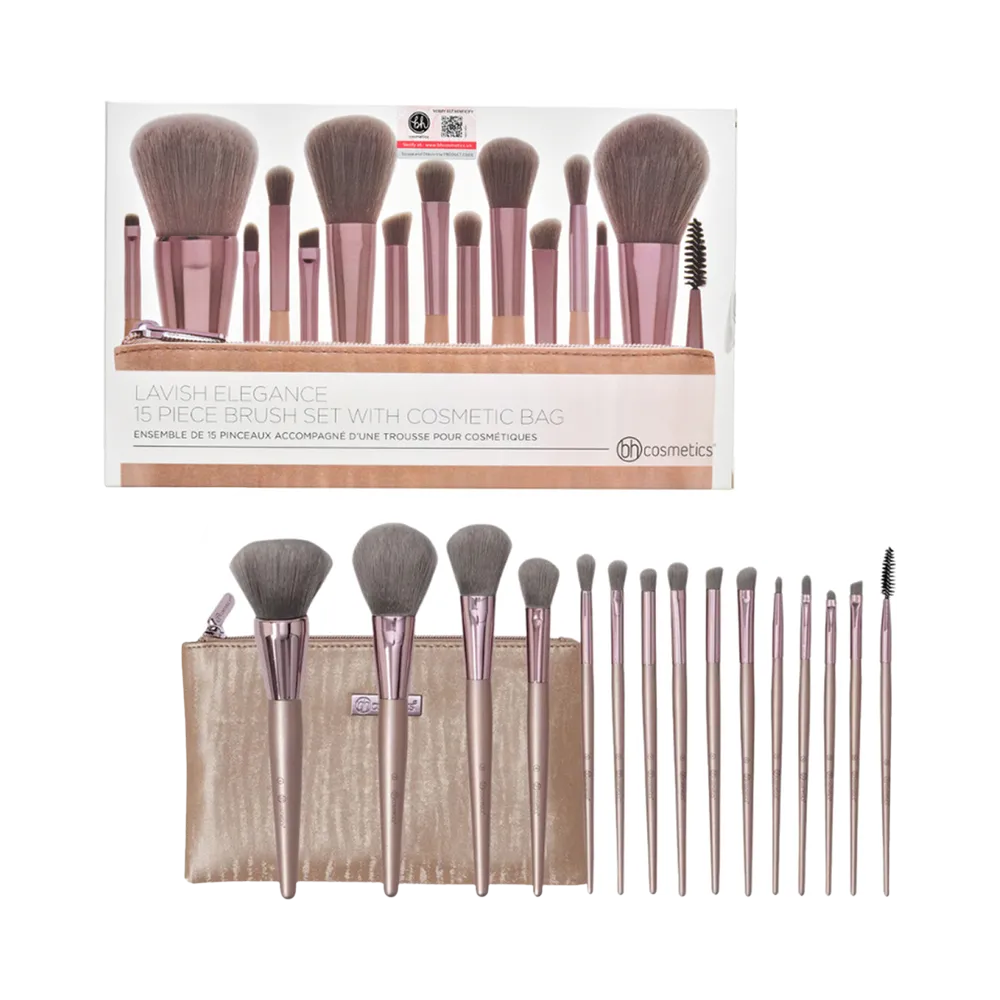 مجموعة فرش BH Cosmetics لافيش إليغانس - 15 قطعة thumbnail 5