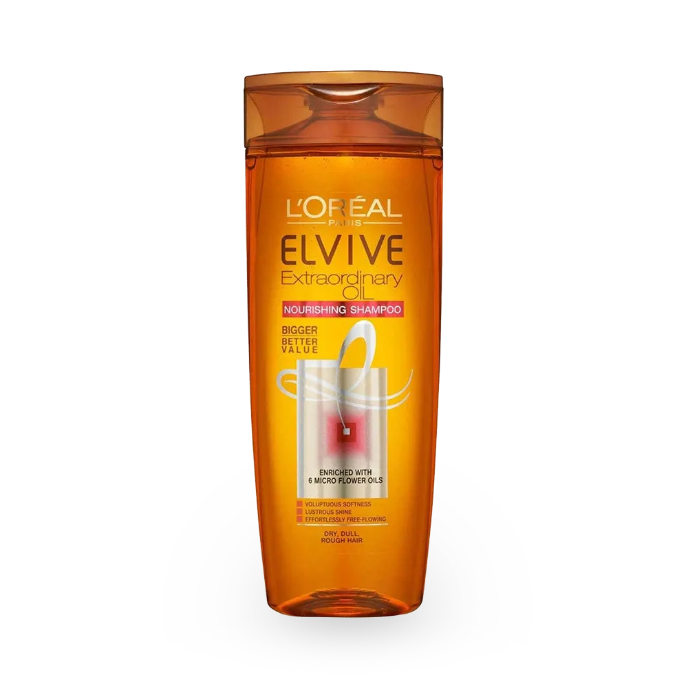L'Oreal Paris Elvive Extraordinary Oil Shampoo for Very Dry Hair - 200 ml thumbnail 1