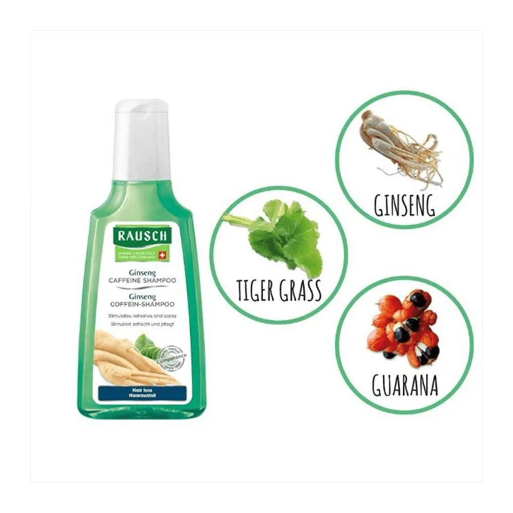 RAUSCH Caffeine Shampoo with Ginseng - 200 ml thumbnail 2