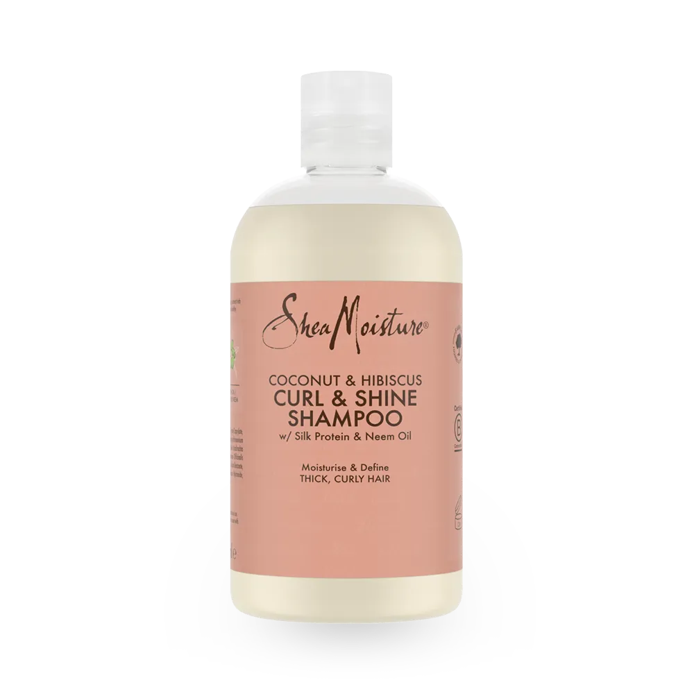 SheaMoisture Coconut & Hibiscus Curl & Shine Hair Shampoo - 384 ml thumbnail 1