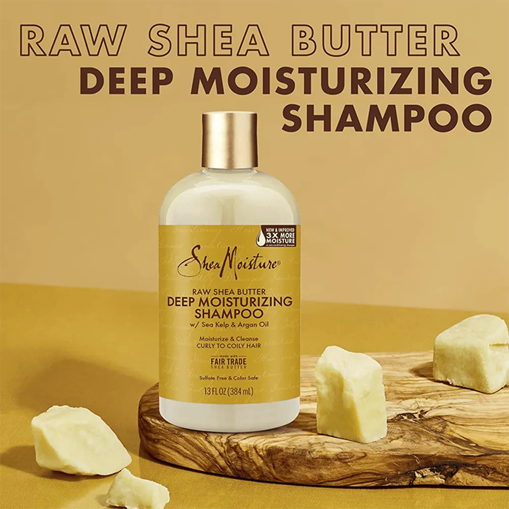 SheaMoisture Raw Shea Butter Moisture Retention Shampoo - 384 ml thumbnail 2