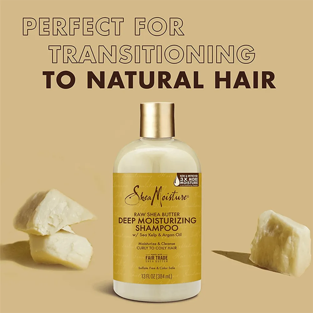 SheaMoisture Raw Shea Butter Moisture Retention Shampoo - 384 ml thumbnail 3