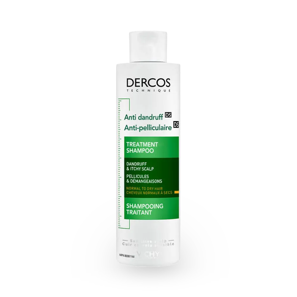VICHY Dercos Technique Anti-Dandruff Shampoo for Normal to Dry Hair - 200 ml thumbnail 1