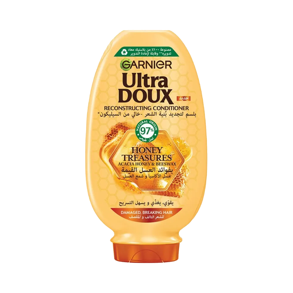 Garnier Ultra Doux Honey Treasures Repairing Shampoo - 600 ml thumbnail 2