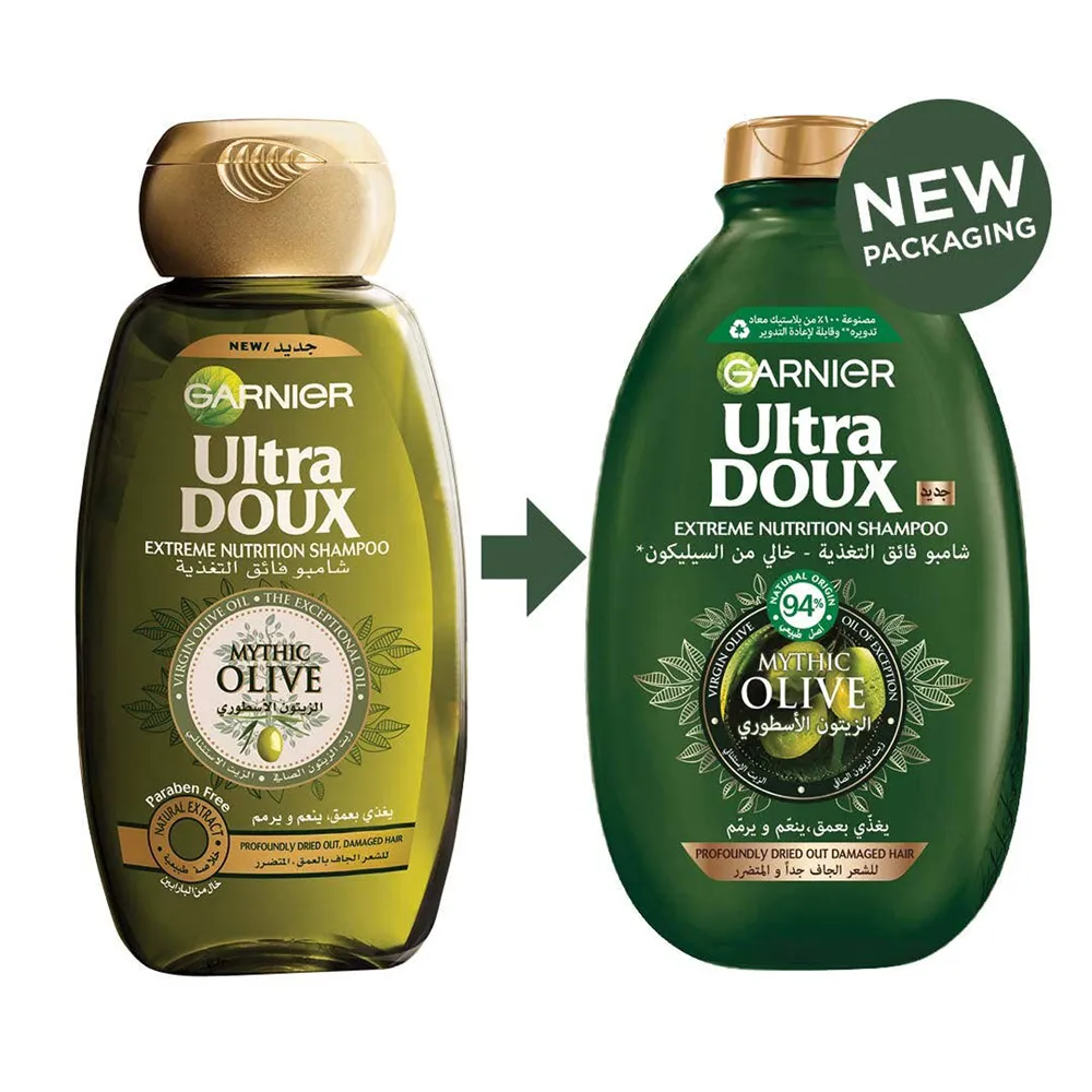 Garnier Ultra Doux Mythic Olive Shampoo - 600 ml thumbnail 2