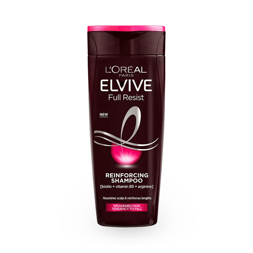 L'Oreal Paris Elvive Full Resist Reinforcing Shampoo - 600 ml thumbnail 1