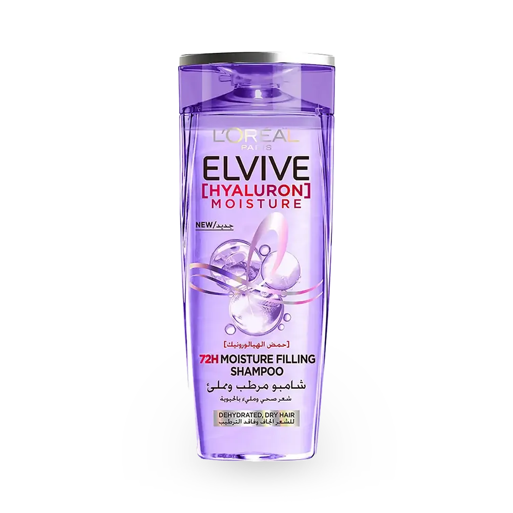 L'Oreal Paris Elvive Hyaluron Moisture Shampoo - 400 ml thumbnail 1