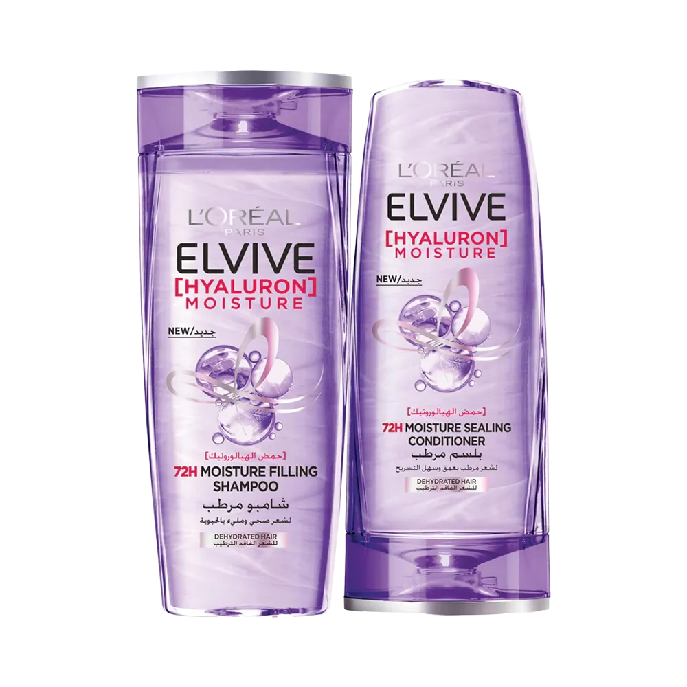 L'Oreal Paris Elvive Hyaluron Moisture Shampoo - 200 ml thumbnail 2