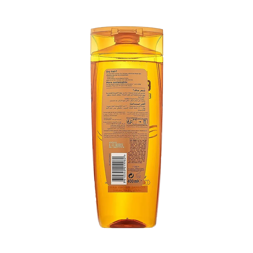 L'Oreal Paris Extraordinary Oil Shampoo for Dry Hair - 400 ml thumbnail 2