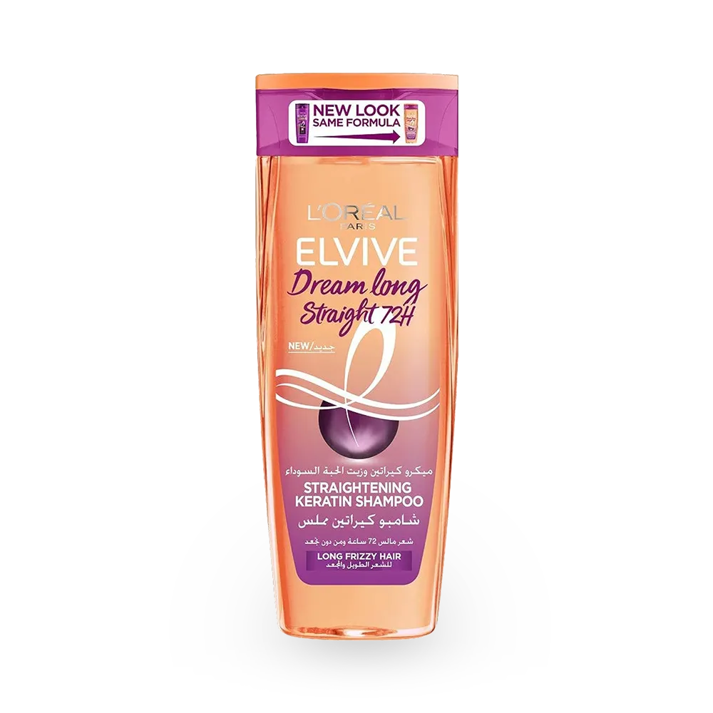 L'Oreal Paris Elvive Dream Long Straight Shampoo 72H - 400 ml thumbnail 1