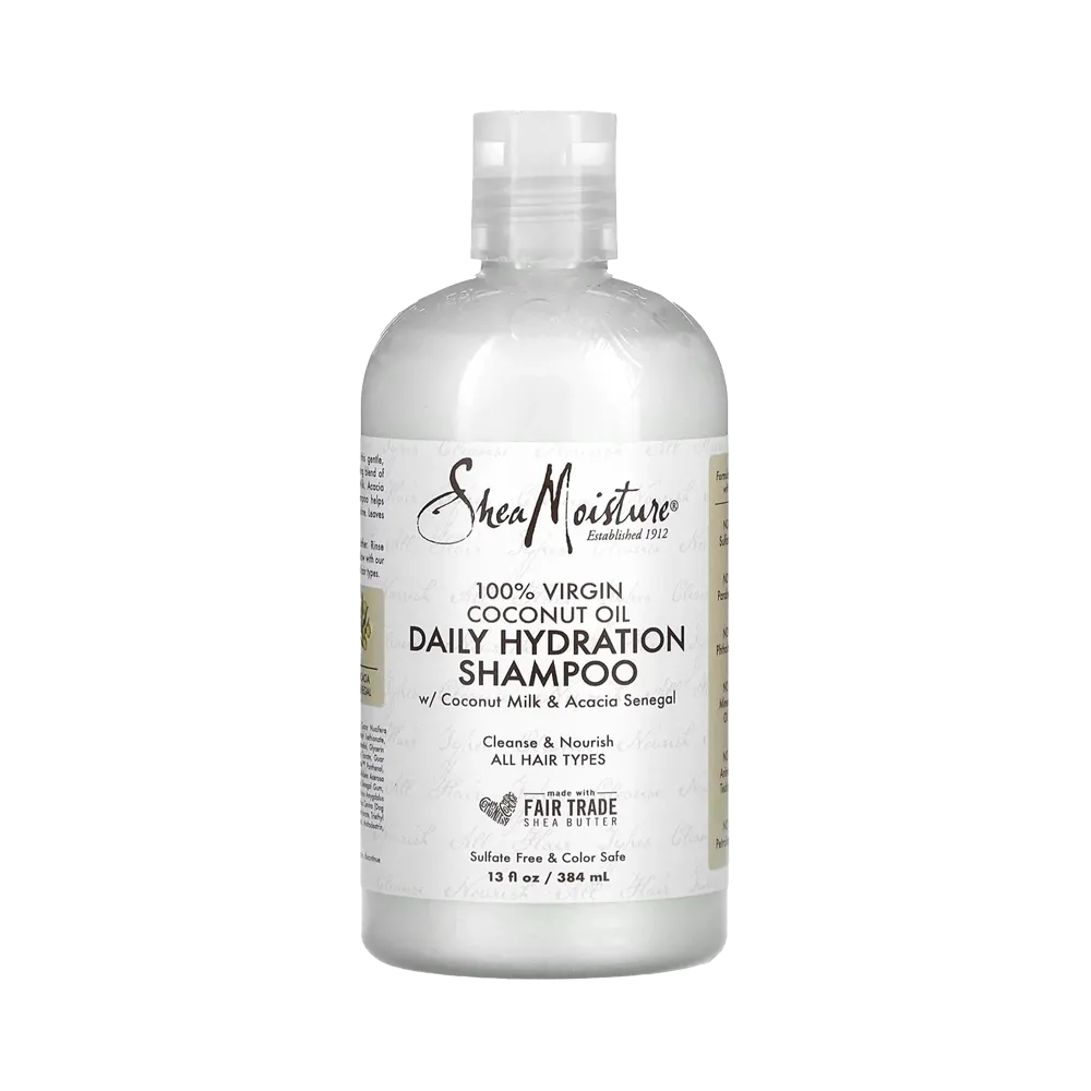 SheaMoisture 100% Virgin Coconut Oil Daily Hydration Shampoo  - 384 ml thumbnail 3