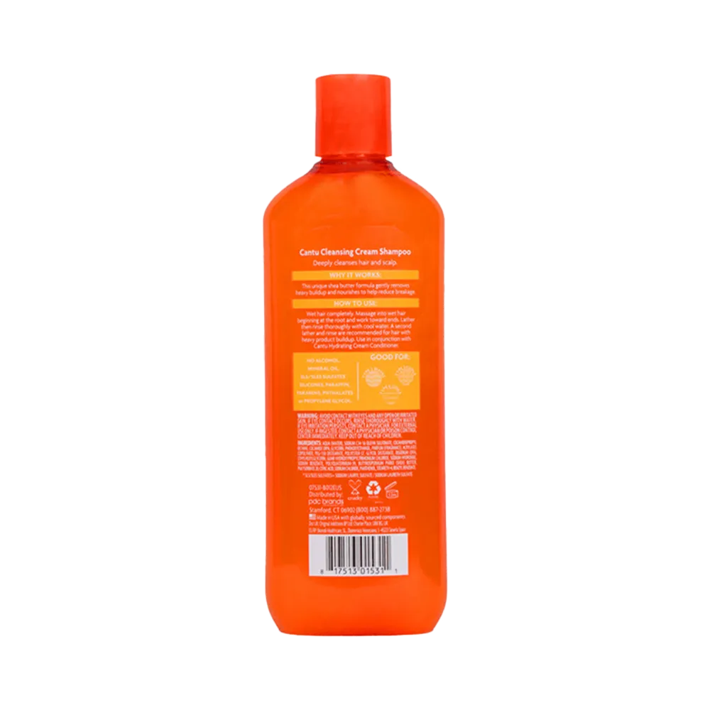 Cantu Shea Butter Cleansing Cream Shampoo - 400 ml thumbnail 2