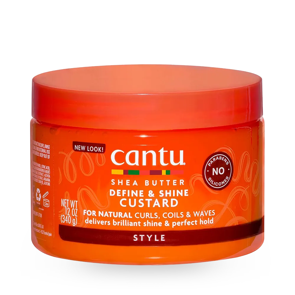 Cantu Shea Butter Define & Shine Custard - 340 g thumbnail 1