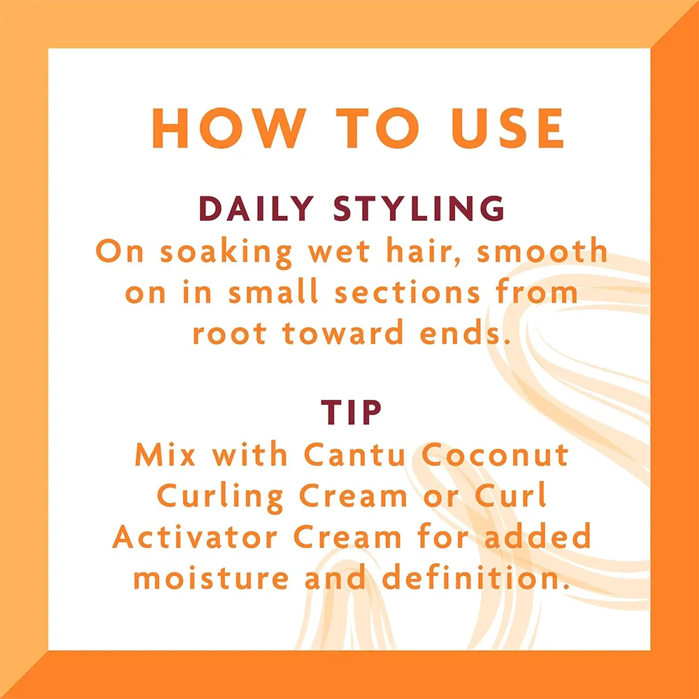 Cantu Shea Butter Define & Shine Custard - 340 g thumbnail 8