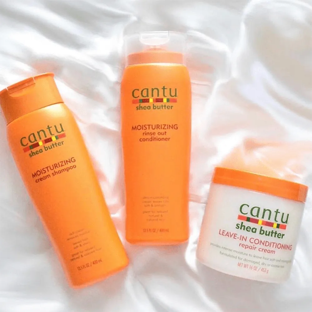 Cantu Shea Butter Moisturizing Cream Shampoo - 400 ml thumbnail 3
