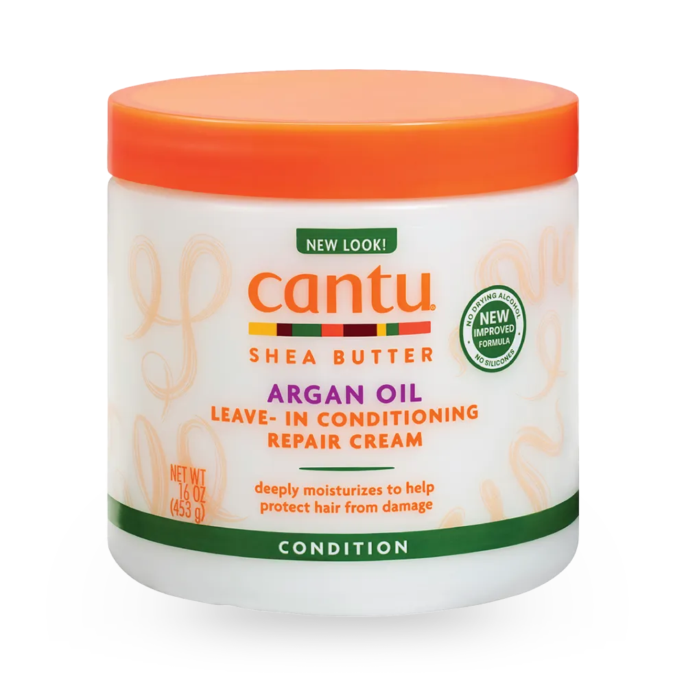 Cantu Argan Oil Leave-In Conditioning Repair Cream - 453 g thumbnail 1