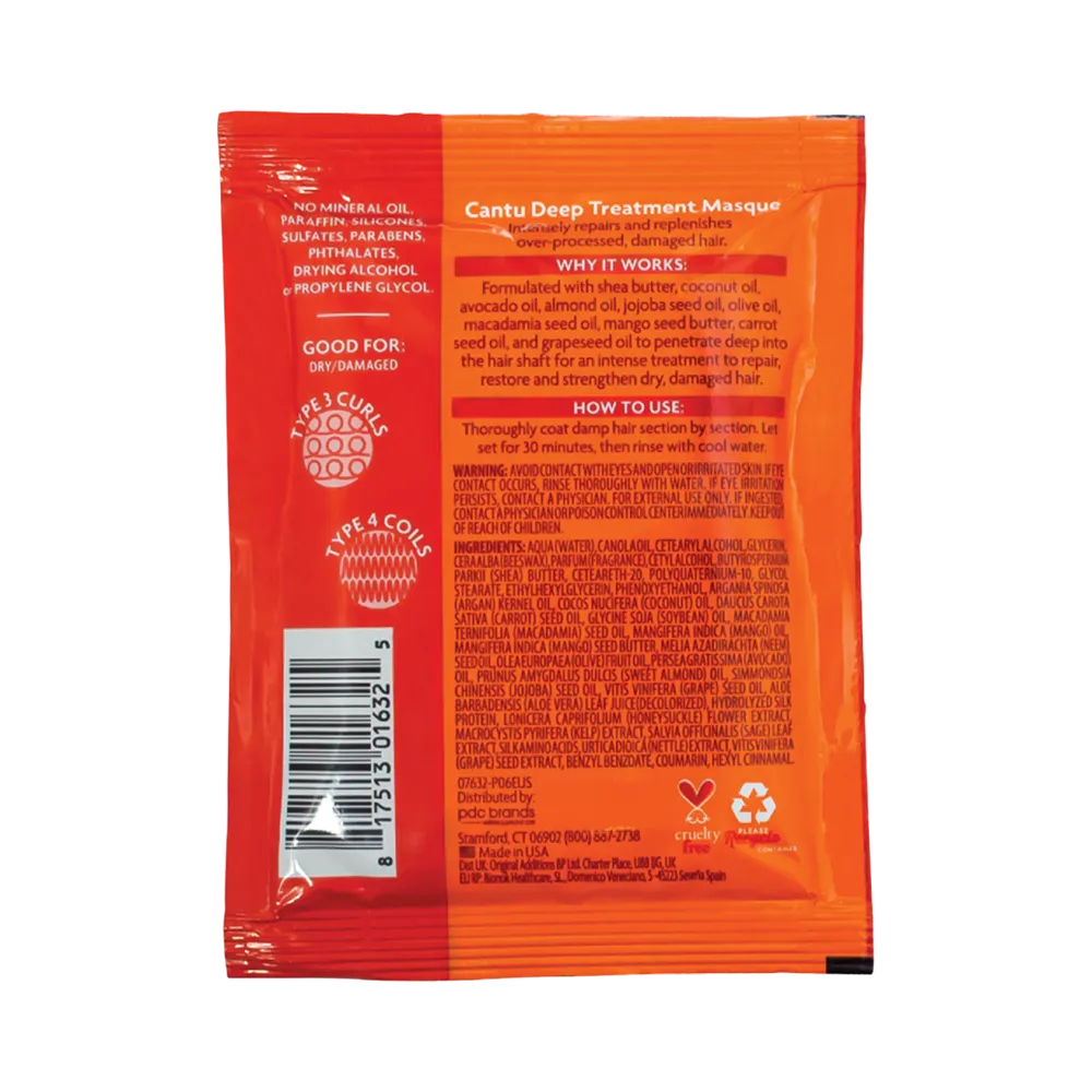 Cantu Shea Butter Deep Treatment Hair Masque - 50 g thumbnail 2