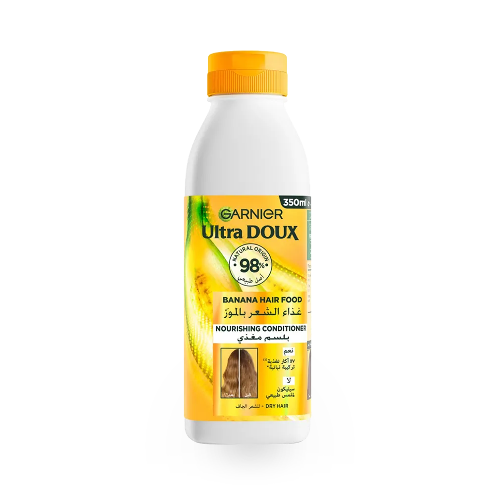 Garnier Ultra Doux Nourishing Banana Hair Food Conditioner - 350ml thumbnail 1