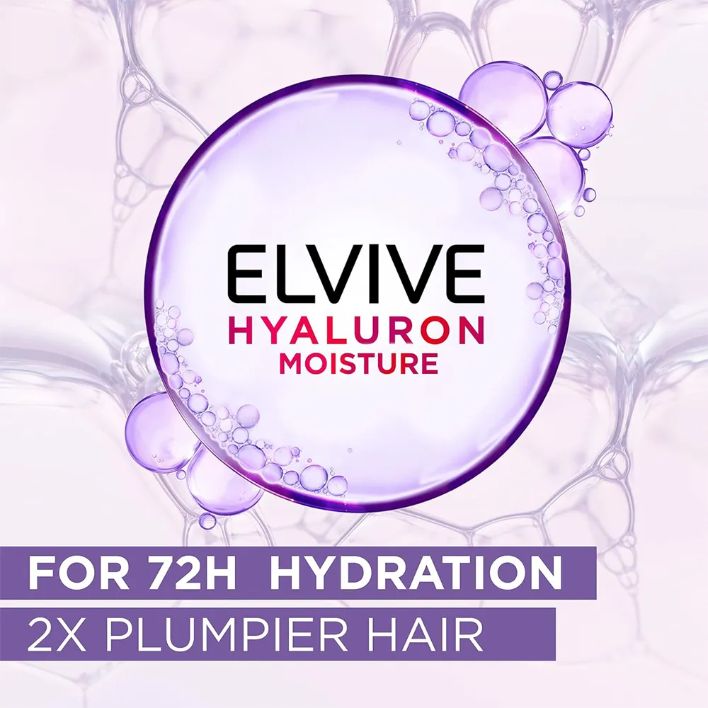 L’Oréal Paris Elvive Hyaluron Moisture Filling Night Cream - 200 ml thumbnail 2