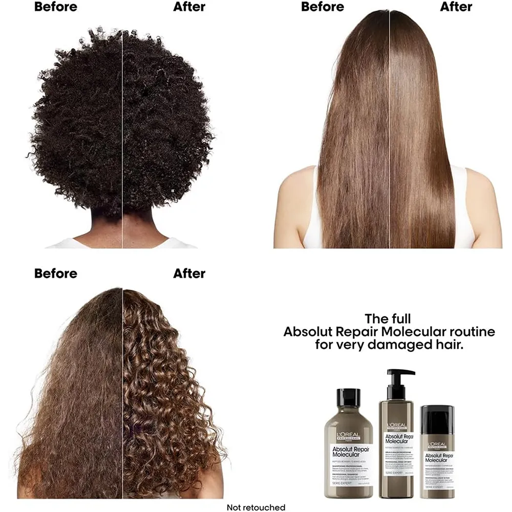 L’Oréal Paris Serie Expert Absolut Repair Molecular Shampoo - 300 ml thumbnail 3