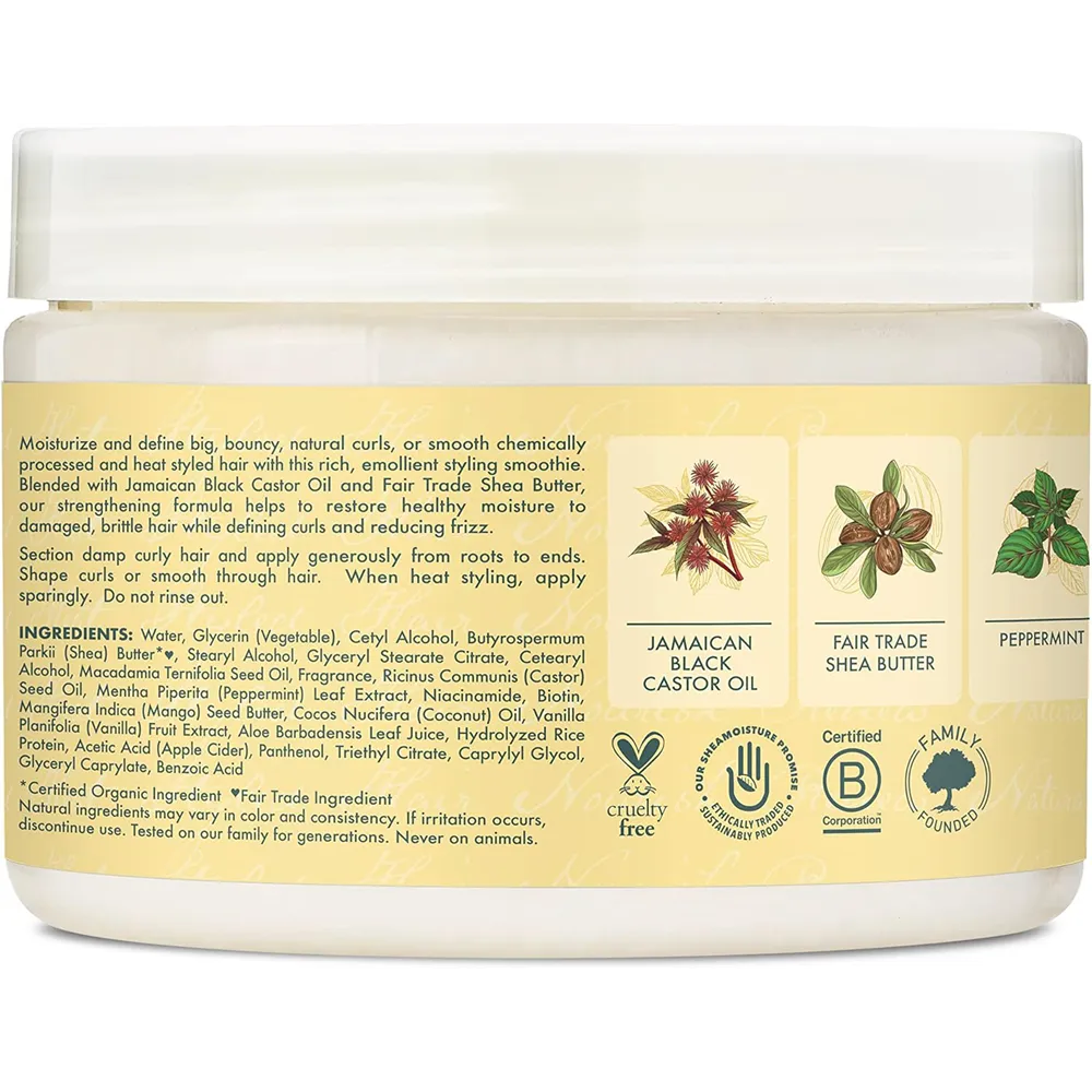 Shea Moisture Jamaican Black Castor Oil Strengthen & Restore Smoothie - 326 g thumbnail 2