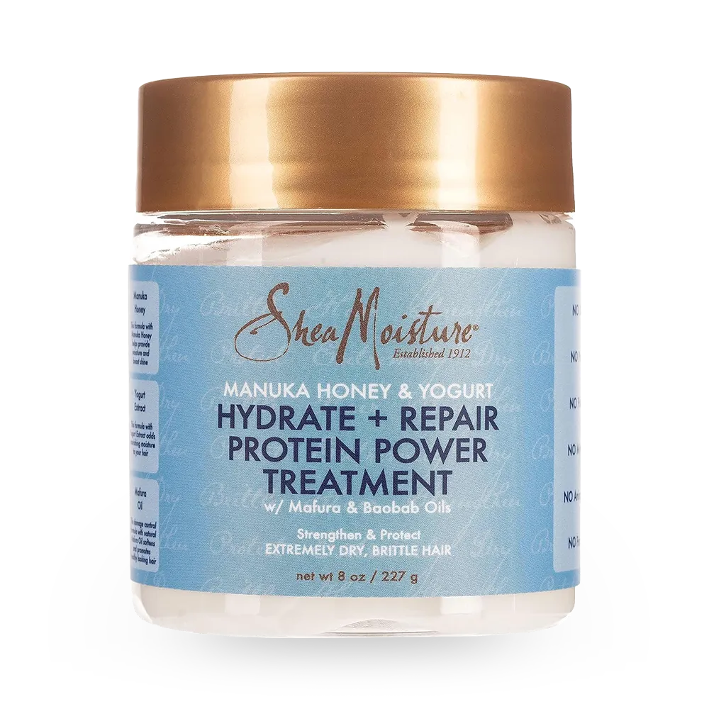 Shea Moisture Manuka Honey & Yogurt Hydrate + Repair Protein-Strong Treatment - 227 g thumbnail 1