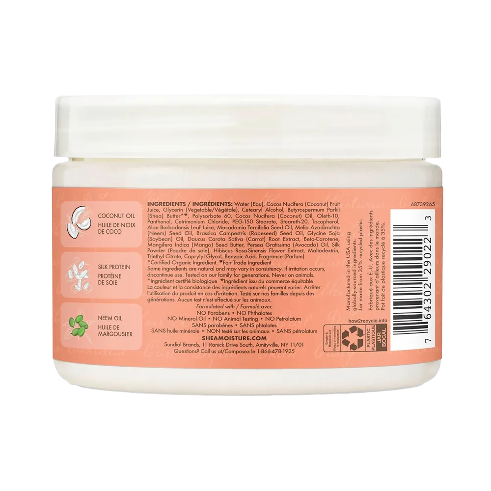 Shea Moisture Coconut & Hibiscus Curl Enhancing Smoothie - 340 g thumbnail 2