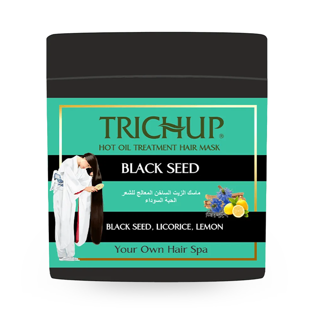 Trichup Hot Oil Treatment Hair Mask Black Seed - 500 ml thumbnail 1