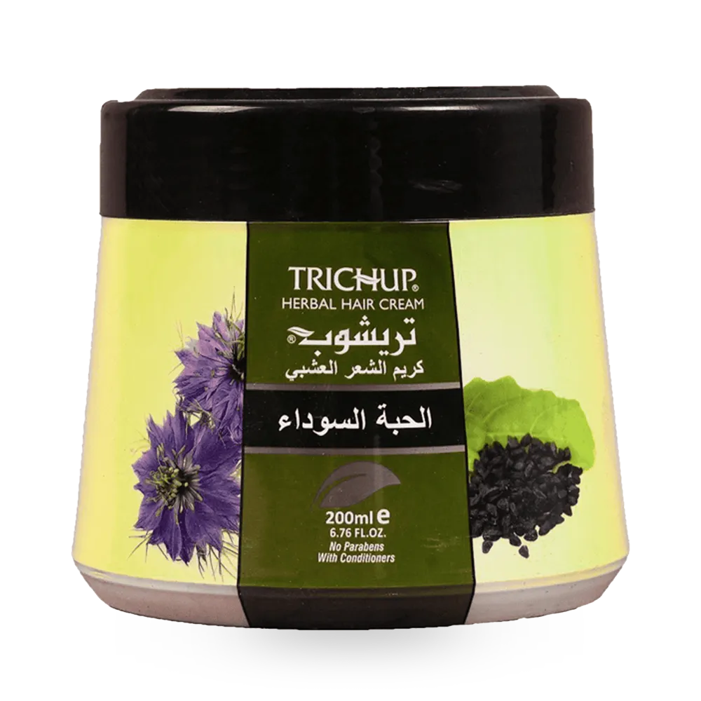 Trichup Herbal Hair Cream Black Seed - 200 ml thumbnail 1