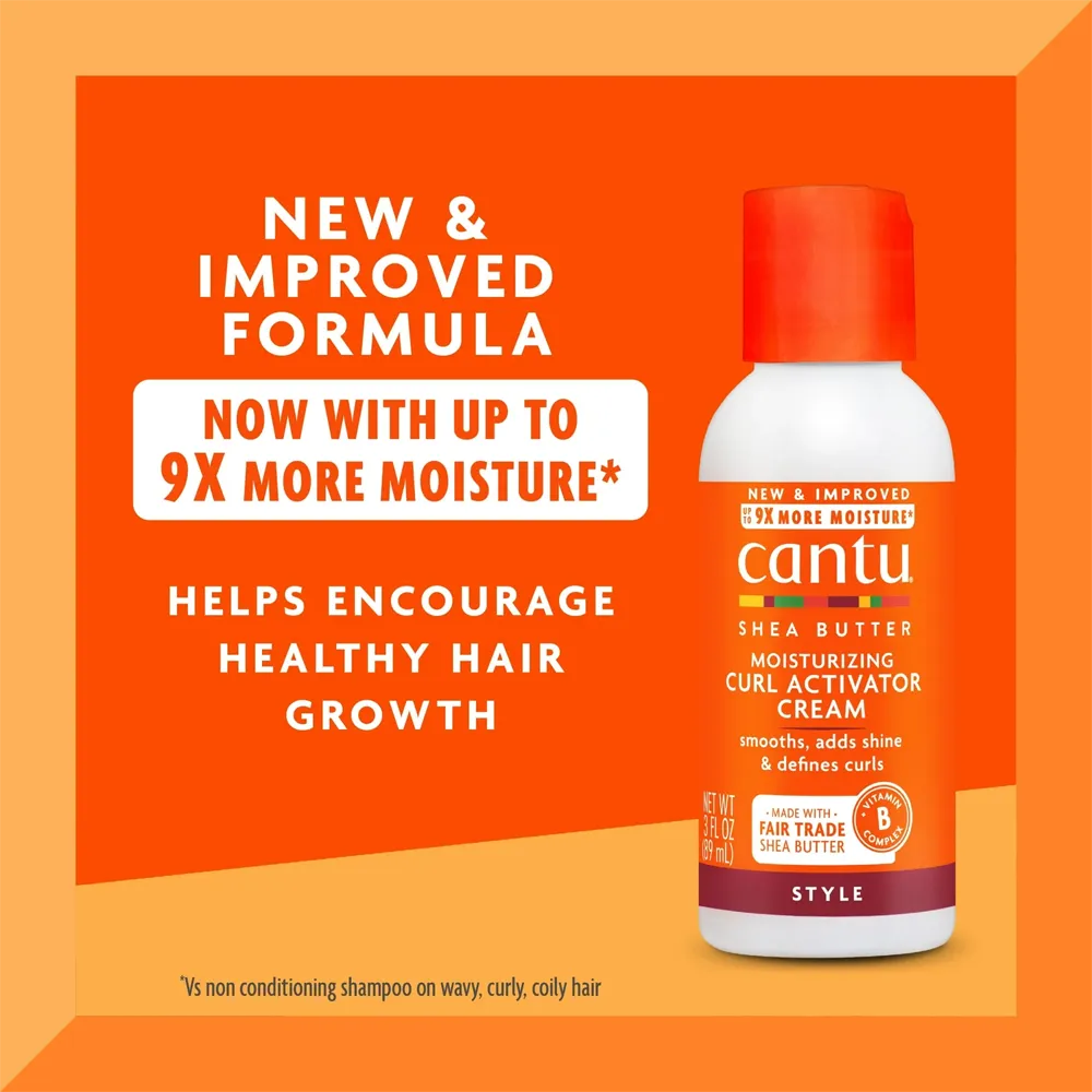 Cantu Shea Butter Moisturizing Curl Activator Cream - 89 ml thumbnail 3