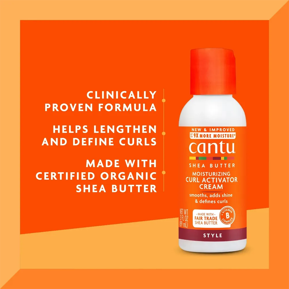 Cantu Shea Butter Moisturizing Curl Activator Cream - 89 ml thumbnail 4