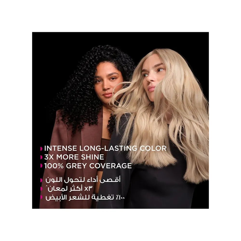 Garnier Olia Permanent Hair Color - 10.1 Ashy Vivid Blonde thumbnail 3
