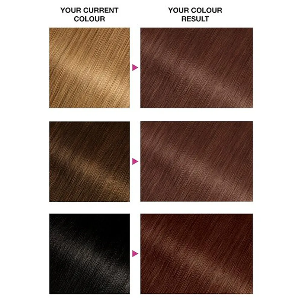 Garnier Olia Permanent Hair Color - 5.35 Chocolate Brown thumbnail 3