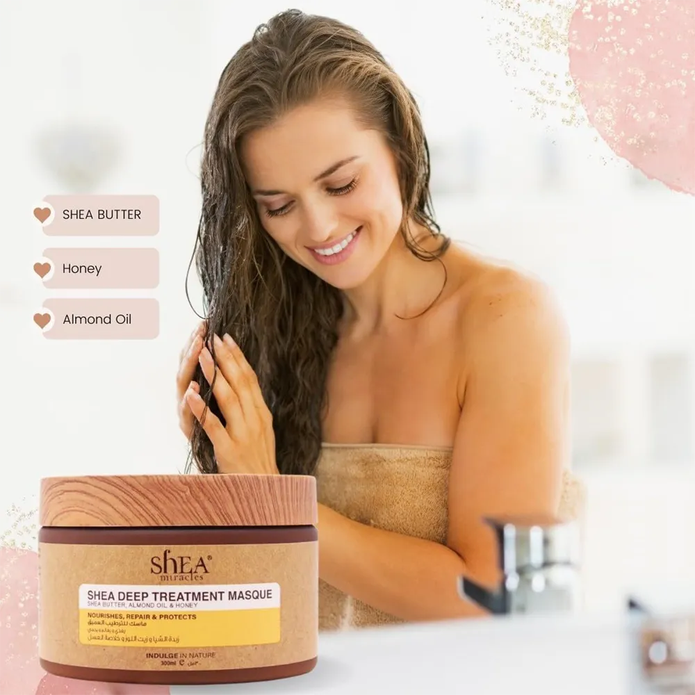 Shea Miracles Shea Deep Treatment Masque - 300Ml thumbnail 2