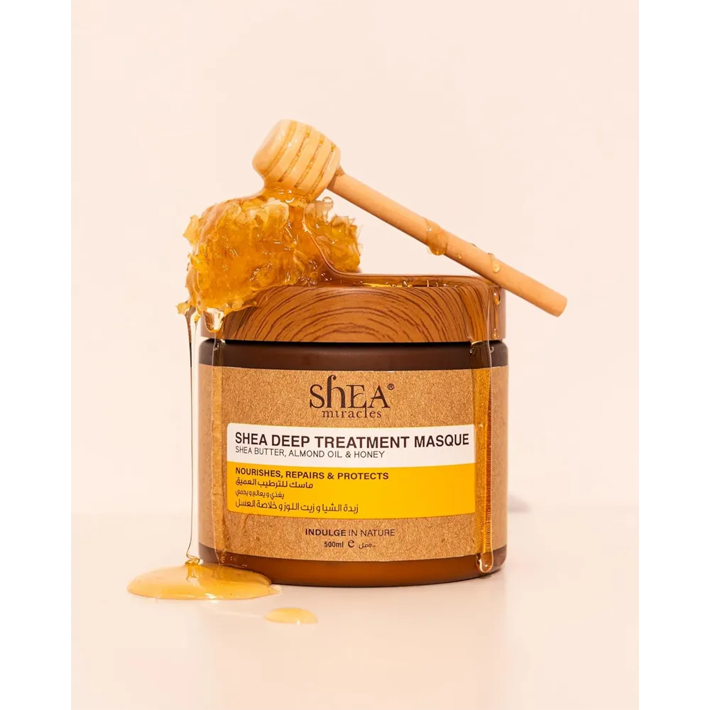Shea Miracles Shea Deep Treatment Masque - 500 ml thumbnail 5