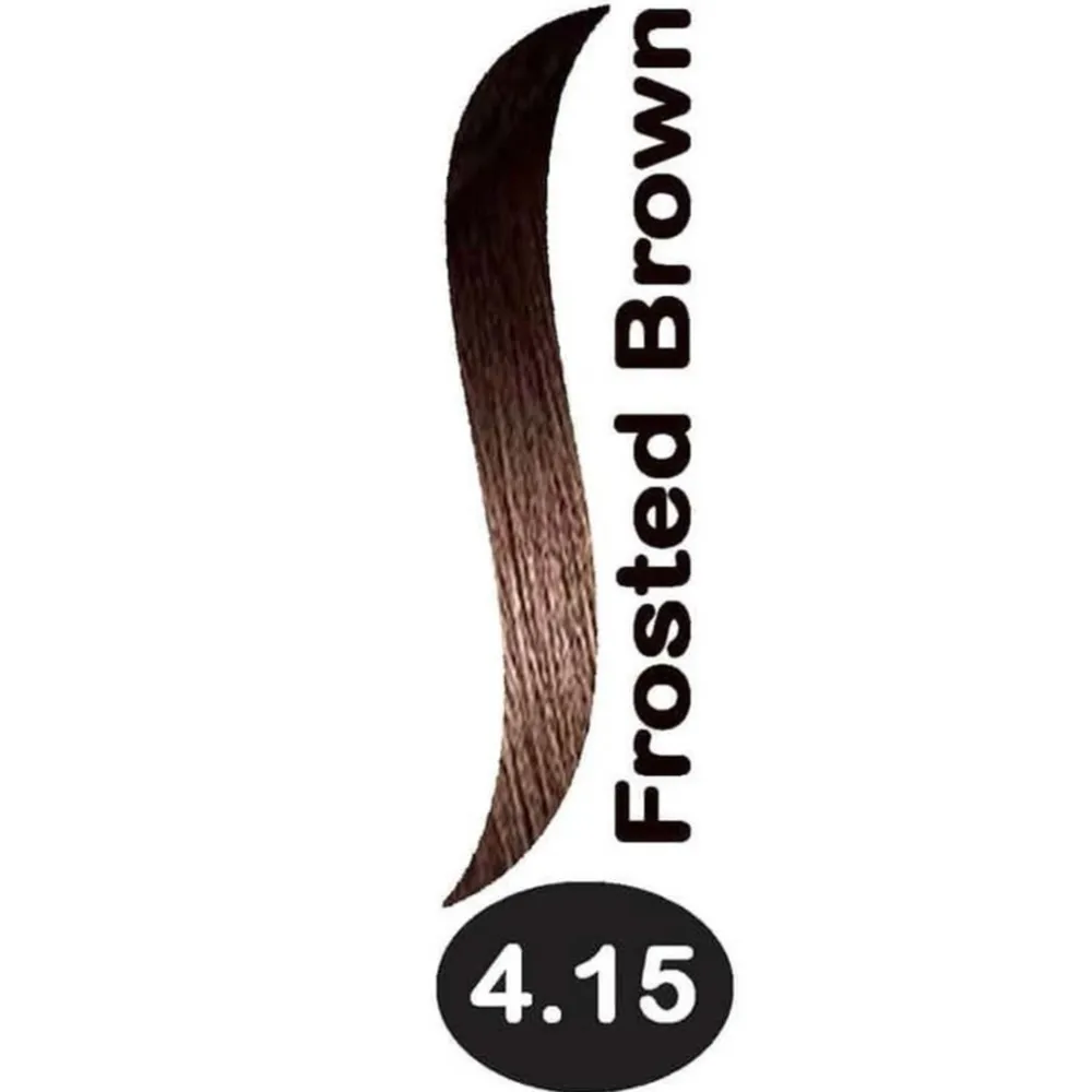 L'Oreal Paris Prodigy Permanent Oil Hair Color - 4.15 Frosted Brown thumbnail 2