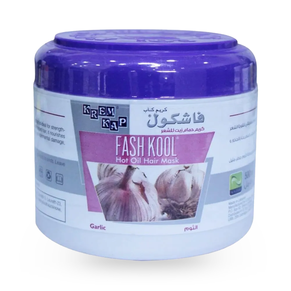 Krem Kap Fash Kool Hot Oil Hair Mask Garlic Extract - 500 ml thumbnail 1