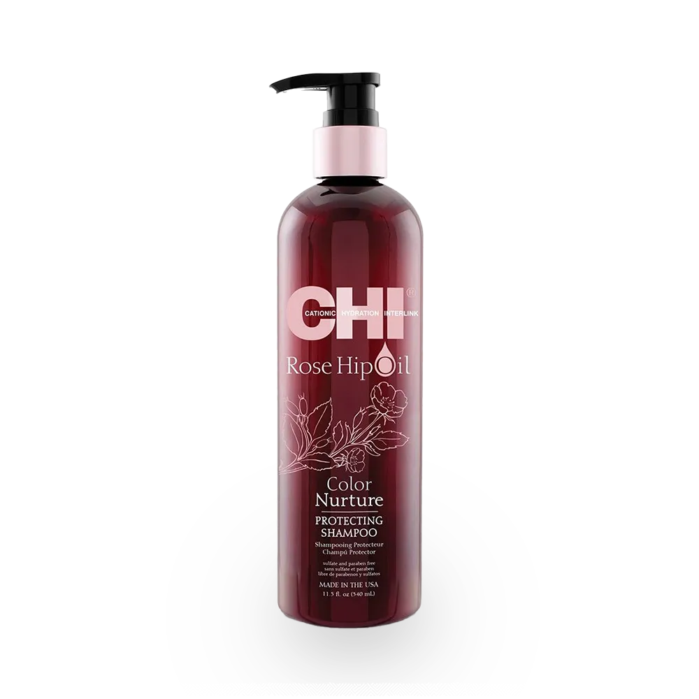 CHI Rose Hip Oil Shampoo - 340 ml thumbnail 1