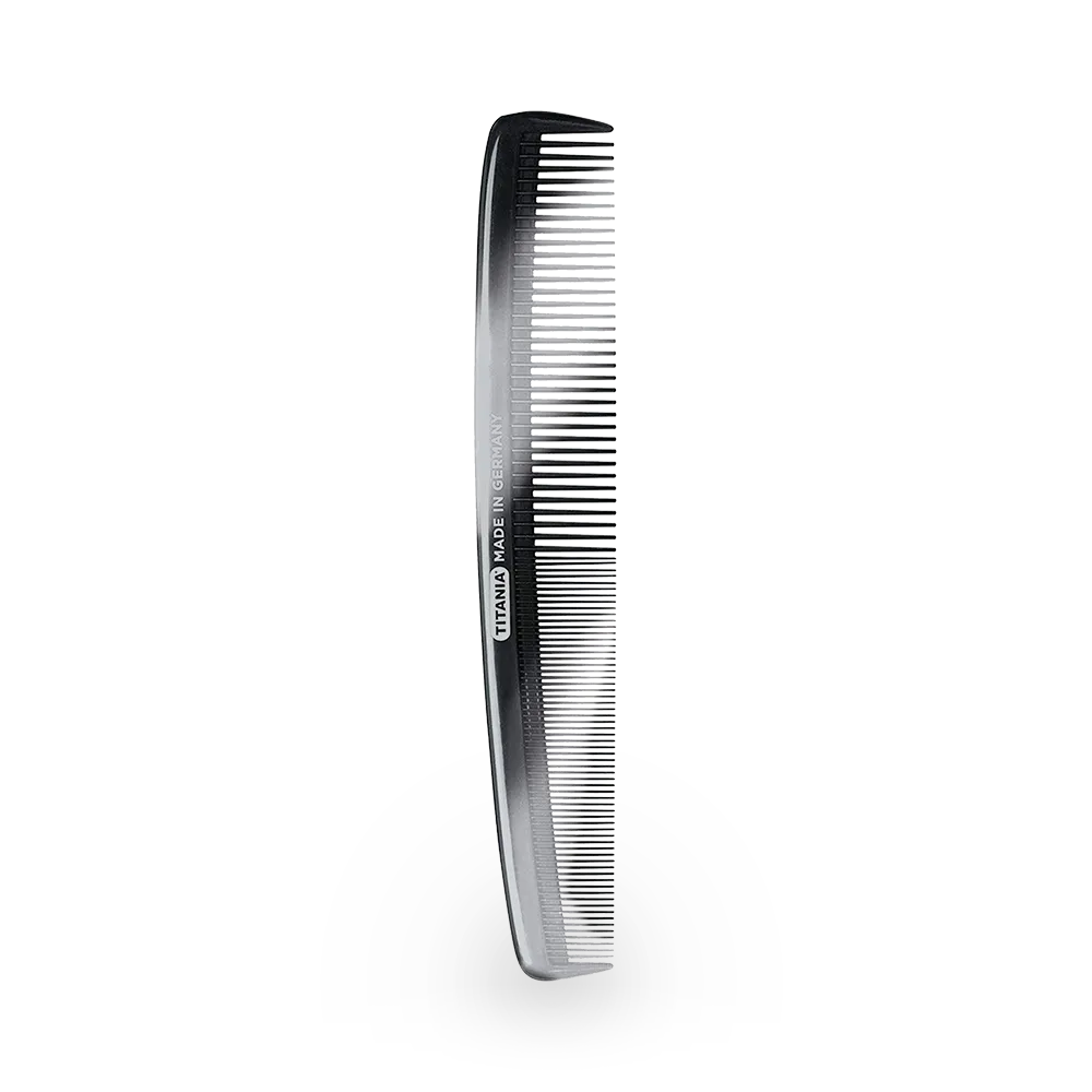 TITANIA Hair Care Comb 1801/4 - Black & White thumbnail 1