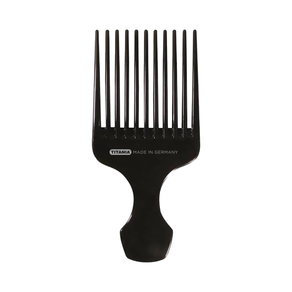 TITANIA Afro Hair Care Comb 1805/2 - Black thumbnail 3
