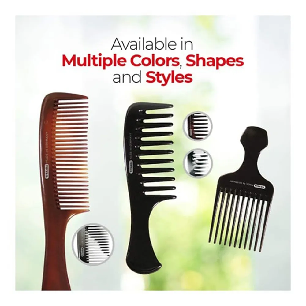 TITANIA Hair Care Comb Large 1807/8 - Brown thumbnail 2