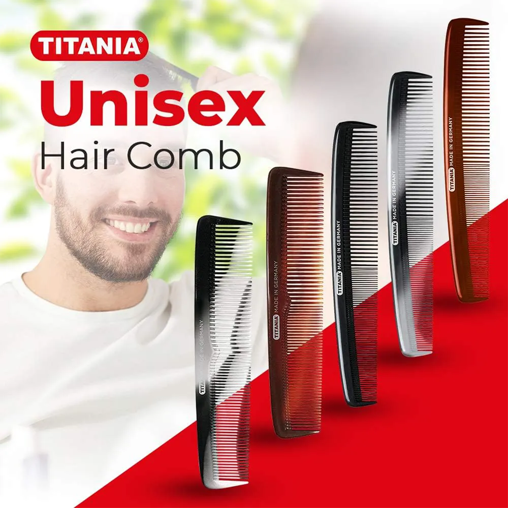 TITANIA Hair Care Comb 1809/4 - Black thumbnail 2