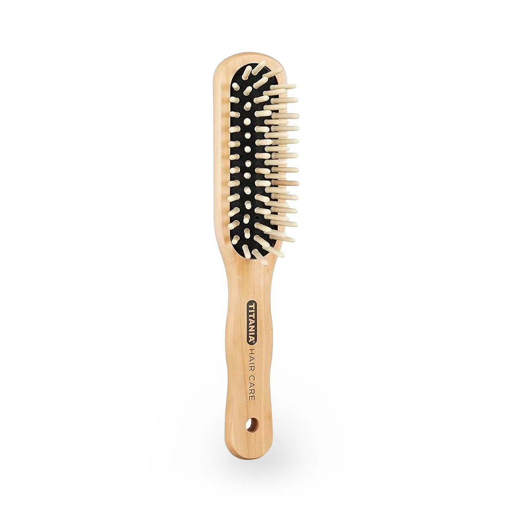 TITANIA Wooden Hair Brush 2822 - Beige thumbnail 1