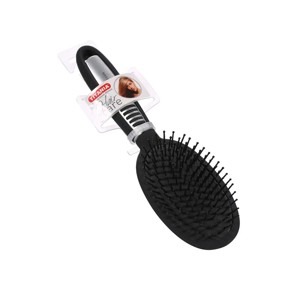 TITANIA 10-Row Pneumatic Brush 1361 - Black & Silver thumbnail 3
