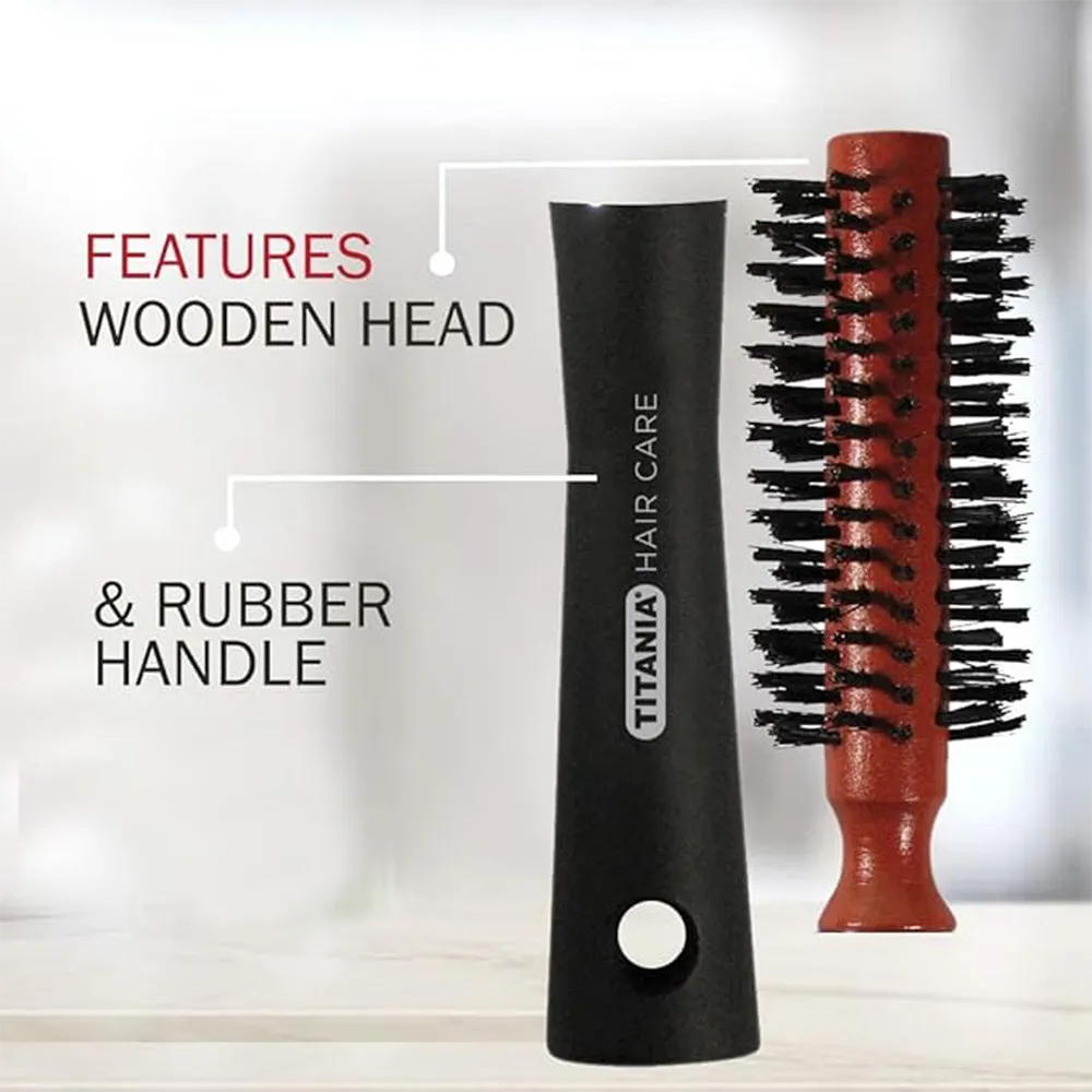 TITANIA Styling Brush 1781 - Black thumbnail 4