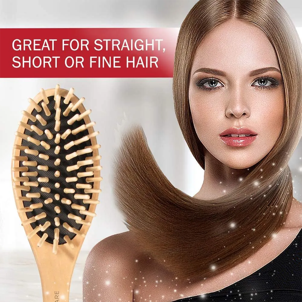 TITANIA Pneumatic Wooden Brush 2821 - Beige thumbnail 3