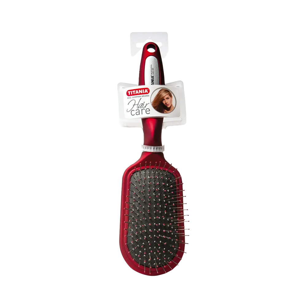 TITANIA Professional Hair Care Brush 1630 - Red thumbnail 1