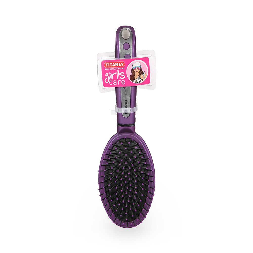 TITANIA Oval Hair Brush 2810 - Purple thumbnail 1