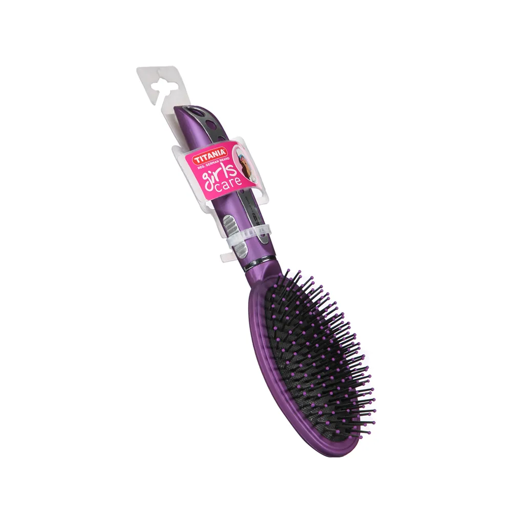 TITANIA Oval Hair Brush 2810 - Purple thumbnail 2
